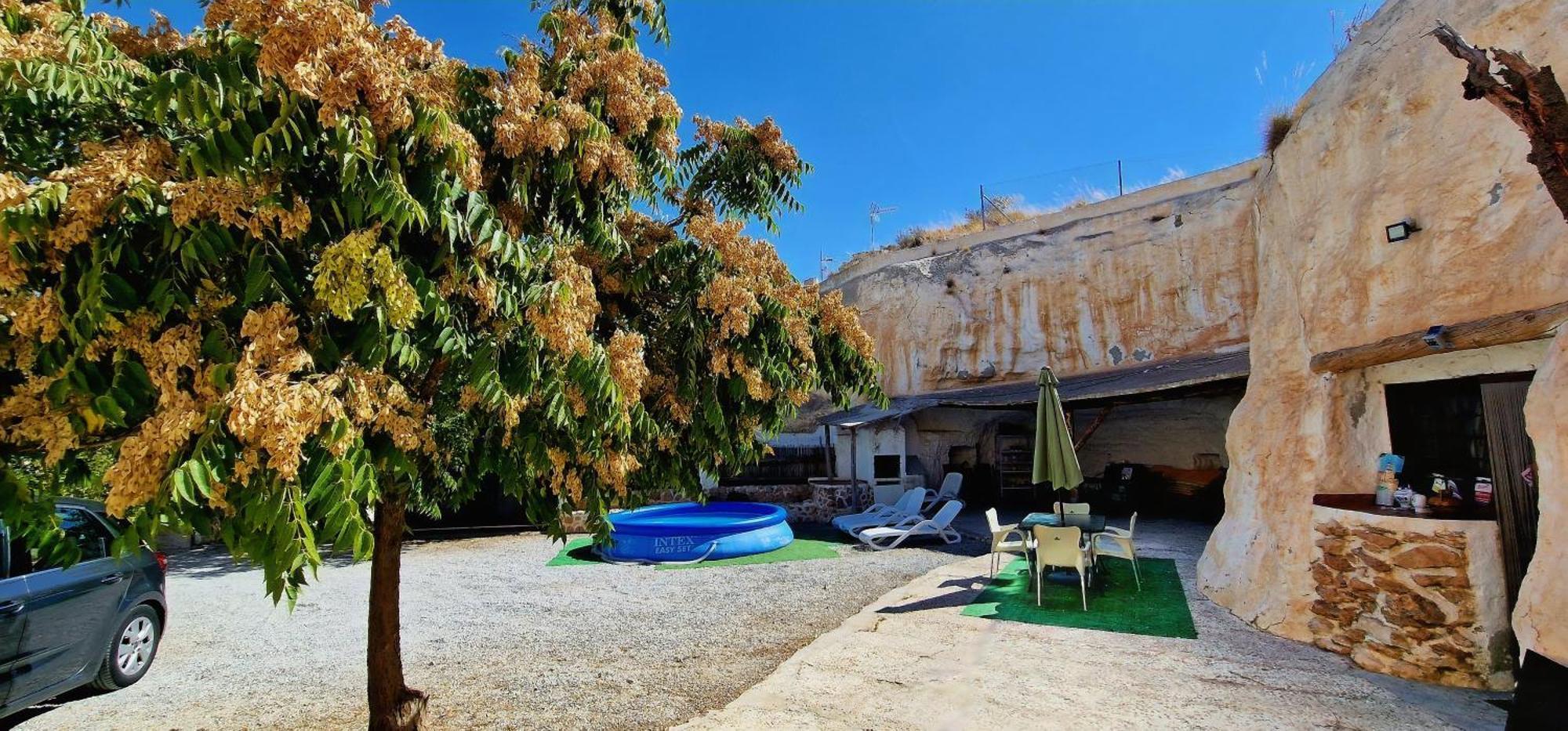 Casa Cueva Cascamorras "Capricho Andaluz" Baza Exterior foto